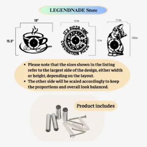 Metal Wall Clock